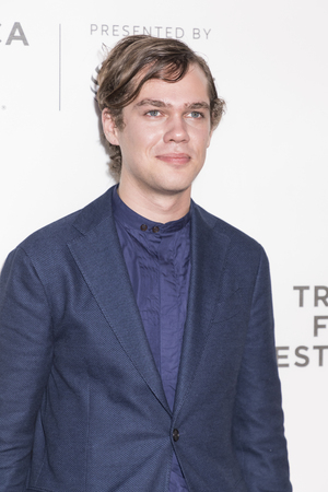 NEW YORK, NY , USA - APRIL 26: Actor Ellar Coltrane attends Tribeca Gala: The Circle Premiere during the 2017 Tribeca Film Festival at BMCC Tribeca PAC, Manhattanのeditorial素材