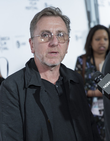 New York, NY, USA - April 26, 2017: Actor Tim Roth attends 25th Anniversary Retrospective Screening of Reservoir Dogs at The 2017 Tribeca Film Festival at Beacon Theatre, Manhattanのeditorial素材