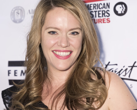 New York, NY, USA - November 20, 2017: Director Alexandra Dean attends Theatrical opening of BOMBSHELL: THE HEDY LAMARR STORY at Hunter Collegeのeditorial素材