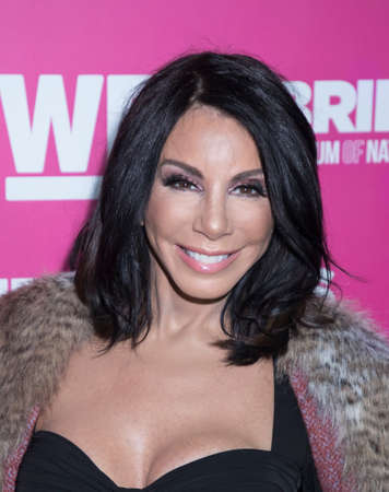 New York, NY, USA - February 22, 2018: Danielle Staub attends WE TV Launches Bridezillas Museum Of Natural Hysteria at Arena, Manhattanのeditorial素材