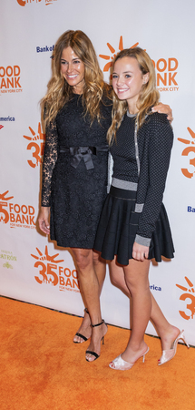 New York, NY, USA - April 17, 2018: Kelly Killoren Bensimon, Thadeus Ann Bensimon attend the Food Bank for New York City's Can Do Awards Dinner at Cipriani Wall Street, Manhattanのeditorial素材