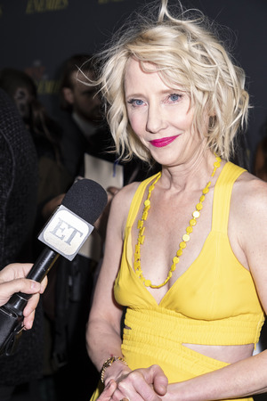 New York, NY, USA - April 4, 2019: Anne Heche attends 'The Best Of Enemies' New York Premiere at AMC Loews Lincoln Square, Manhattanのeditorial素材