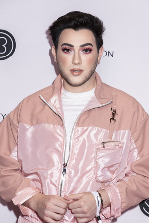New York, NY, USA - April 6, 2019: Manny MUA attends Beautycon Festival NYC 2019 at Jacob K. Javits Convention Center, Manhattanのeditorial素材