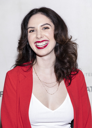 New York, NY, USA - May 3, 2019:  Sylvie Preston attends the "It Takes A Lunatic" premiere during 2019 Tribeca Film Festival at The Stella Artois Theatre, Manhattanのeditorial素材