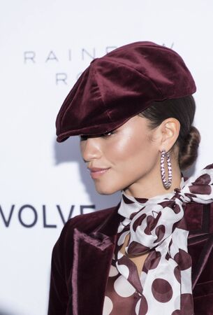 New York, NY, USA - September 5, 2019: Actress Zendaya Coleman wearing  Tommy x Zendaya attends The...
