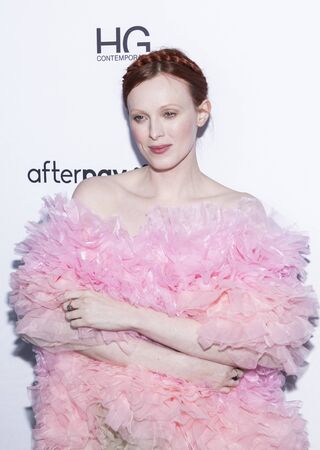 New York, NY, USA - September 5, 2019: Karen Elson wearing Tomo Koizumi attends The Daily Front Row 7th Fashion Media Awards at The Rainbow Room at Rockefeller Centerのeditorial素材