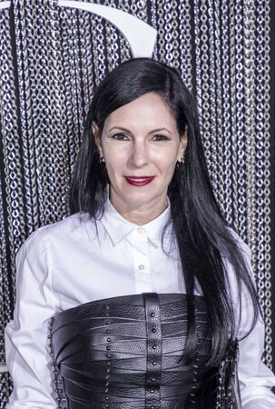New York, NY, USA - October 2, 2019: Jill Kargman attends the New York premiere of "The King" at SVA Theater, Manhattanのeditorial素材