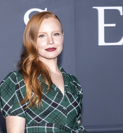 Brooklyn, NY, USA - November 19, 2019: Lauren Ambrose attends Apple TV+ premiere of "The Servant" at BAM Howard Gilman Opera House, Brooklynのeditorial素材