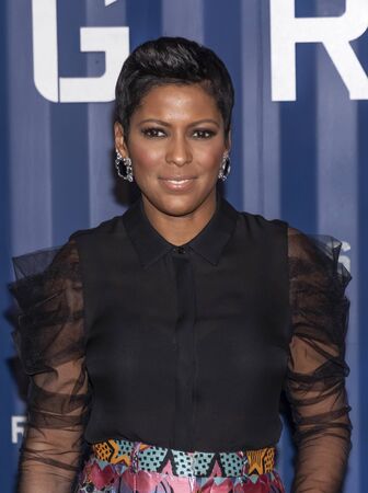 New York, NY, USA - December 10, 2019: Tamron Hall attends Netflix's "6 Underground" New York Premiere at The Shed, Manhattanのeditorial素材