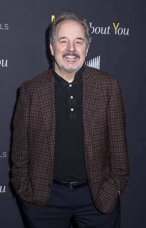 New York, NY, USA - December 16, 2019: John Pankow attends the "Mad About You" red carpet event at The Rainbow Room, Rockefeller center, Manhattanのeditorial素材