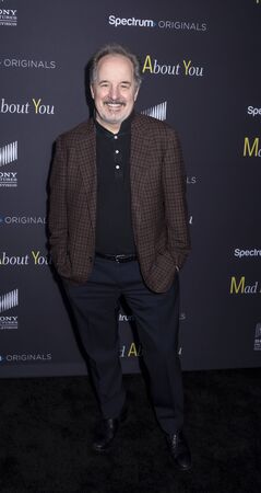 New York, NY, USA - December 16, 2019: John Pankow attends the "Mad About You" red carpet event at The Rainbow Room, Rockefeller center, Manhattanのeditorial素材