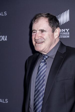 New York, NY, USA - December 16, 2019: Richard Kind attends the "Mad About You" red carpet event at The Rainbow Room, Rockefeller center, Manhattanのeditorial素材