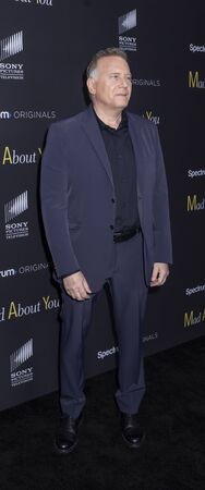 New York, NY, USA - December 16, 2019:Paul Reiser attends the "Mad About You" red carpet event at The Rainbow Room, Rockefeller center, Manhattanのeditorial素材