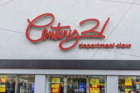 Brooklyn, NY, USA - September 16, 2020: View of Century 21 Department Store. All stores wiil be...