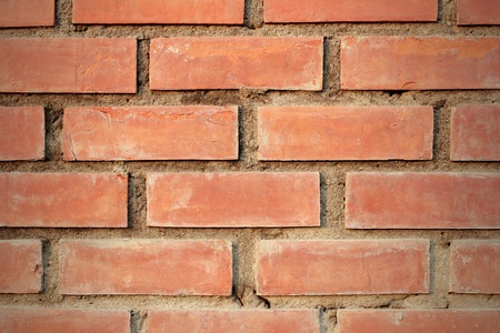 Red brick wall
