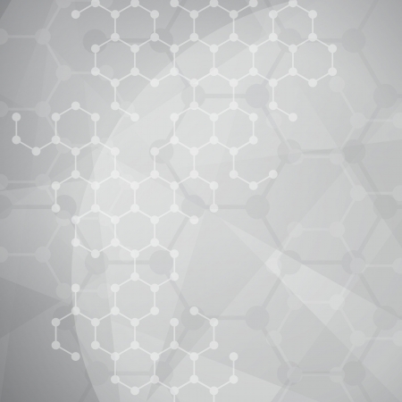 Abstract molecules medical backgroundのイラスト素材