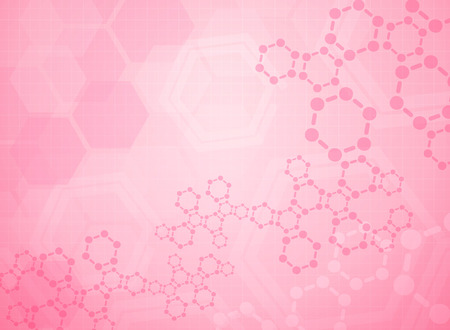 Abstract molecules medical backgroundのイラスト素材