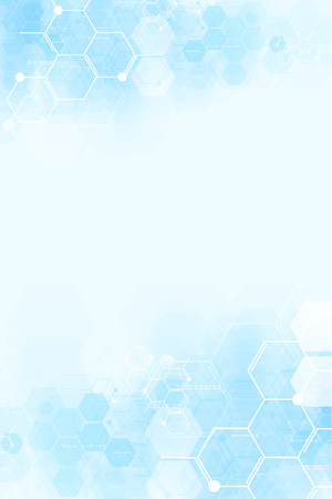 Abstract medical background and science concept background.のイラスト素材
