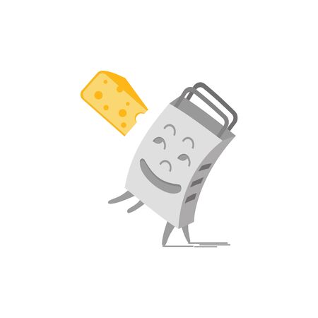 Grater kitchen utensilsのイラスト素材