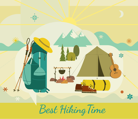 Tourist icon conceptのイラスト素材