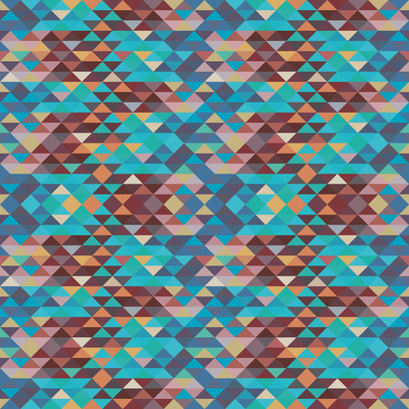 Multicolor geometric seamless patternのイラスト素材
