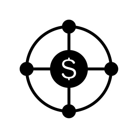 Cash flow,invest, network icon vector image. Can also be used for Finance and Money. Suitable for use on web apps, mobile apps and print media.のイラスト素材