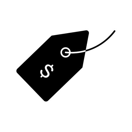 Discount, label, tag, shopping icon vector image. Can also be used for shopping & ecommerce. Suitable for use on web apps, mobile apps and print media.のイラスト素材