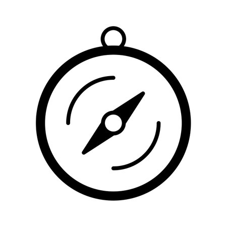 Compass icon vector image. Can also be used for Delivery and logistics. Suitable for use on web apps, mobile apps and print media.の写真素材