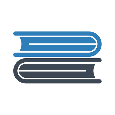 Books, library, educations icon vector image. Can also be used for education. Suitable for use on web apps, mobile apps and print media.のイラスト素材