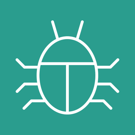 Bug, fixing, repair icon vector image. Can also be used for internet security. Suitable for use on...