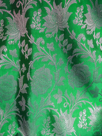 Floral Seamless pattern with paisley ornament. fabric design stock photoの写真素材