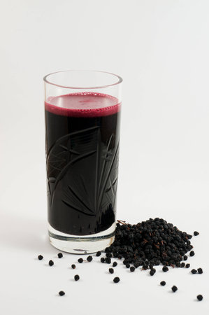 Black elderberry juice (Sambucus Nigra)