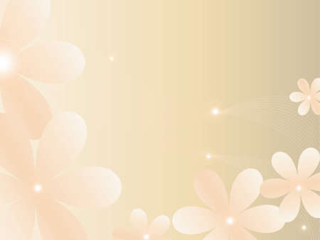 The flora  for cards and backgroundsのイラスト素材