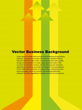 The vector background about business growth のイラスト素材