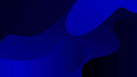 Color geometric liquid shape vector for background.