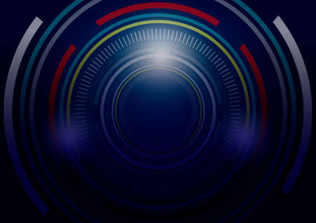 Technology digital concept for background.のイラスト素材