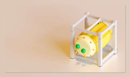 Bedug 3D Rendering Illustration