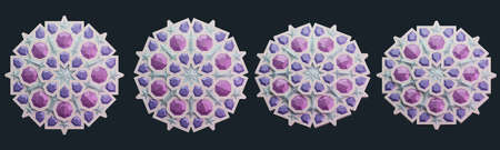 Arabic Ornament 3D Render Design Elementsの写真素材