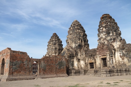 Ancient temple and monument in Thailandの写真素材