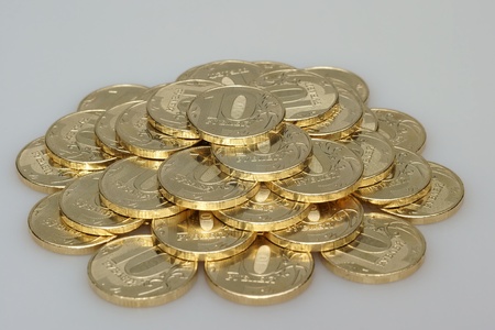 New Russian coinsの写真素材