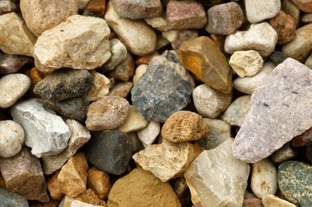 Background from small stones                      
