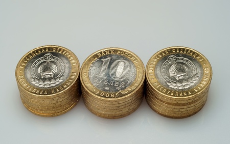 New Russian coinsの写真素材