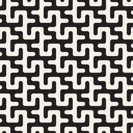 Maze Tangled Lines Contemporary Graphic.のイラスト素材