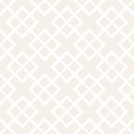 Seamless Pattern With Squares. Vector Abstract Background. Stylish Geometric Linear Structureのイラスト素材