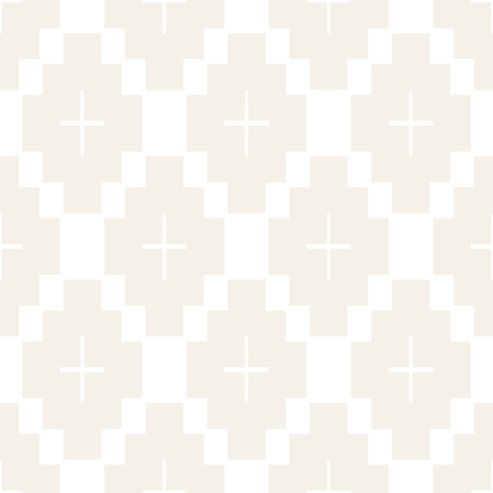 Seamless tracery pattern. Repeated stylized lattice. Symmetric geometric abstract wallpaper. Trellis ethnic motif. Vector illustrationのイラスト素材