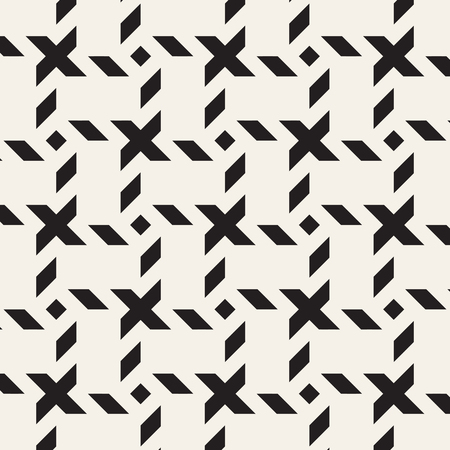 Vector seamless pattern. Modern stylish texture. Repeating abstract background. Geometric rectangles...