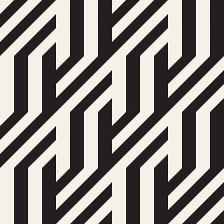 Repeating Slanted Stripes Modern Texture. Simple Regular Background. Monochrome Geometric Seamless Pattern.のイラスト素材