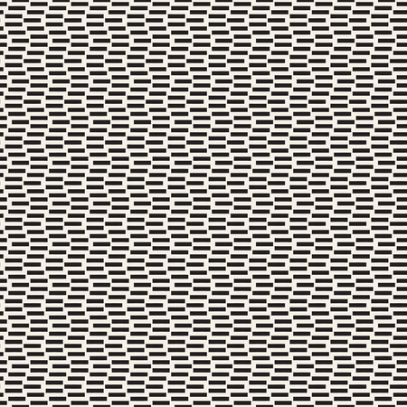 Repeatable geometric grid texture. Vector seamless mesh pattern. Monochrome zigzag edgy lines abstract backgroundのイラスト素材