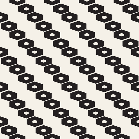 Vector seamless pattern. Modern geometric lattice texture. Repeating background with linear gridのイラスト素材