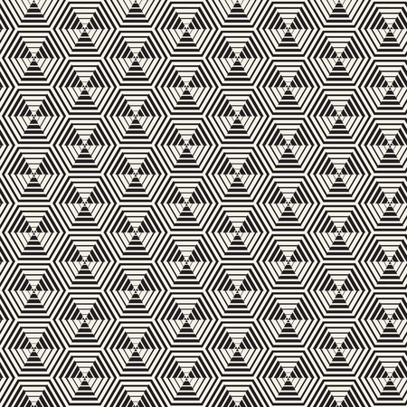 Pattern with lines lattice. abstract geometric . Stylish cell structureのイラスト素材